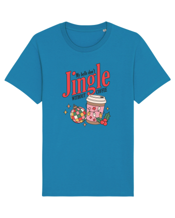 retro de Craciun - My bells do not jingle without coffee Azur