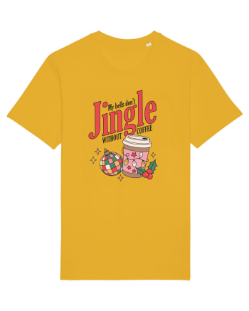 retro de Craciun - My bells do not jingle without coffee Spectra Yellow