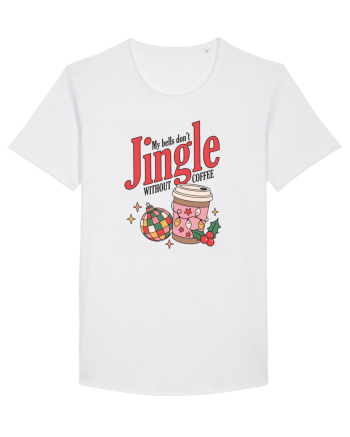 retro de Craciun - My bells do not jingle without coffee White