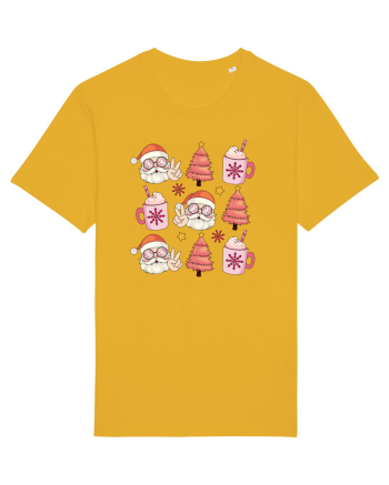 retro de Craciun - Santa cocoa tree Spectra Yellow