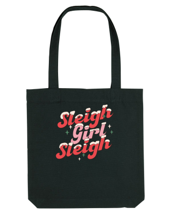 retro de Craciun - Sleigh girl sleigh Black