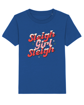 retro de Craciun - Sleigh girl sleigh Majorelle Blue