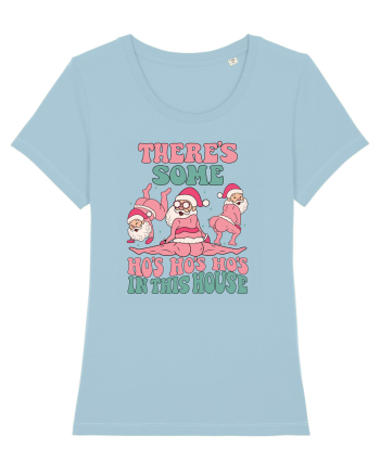 retro de Craciun - There are some hohohos in this house Sky Blue