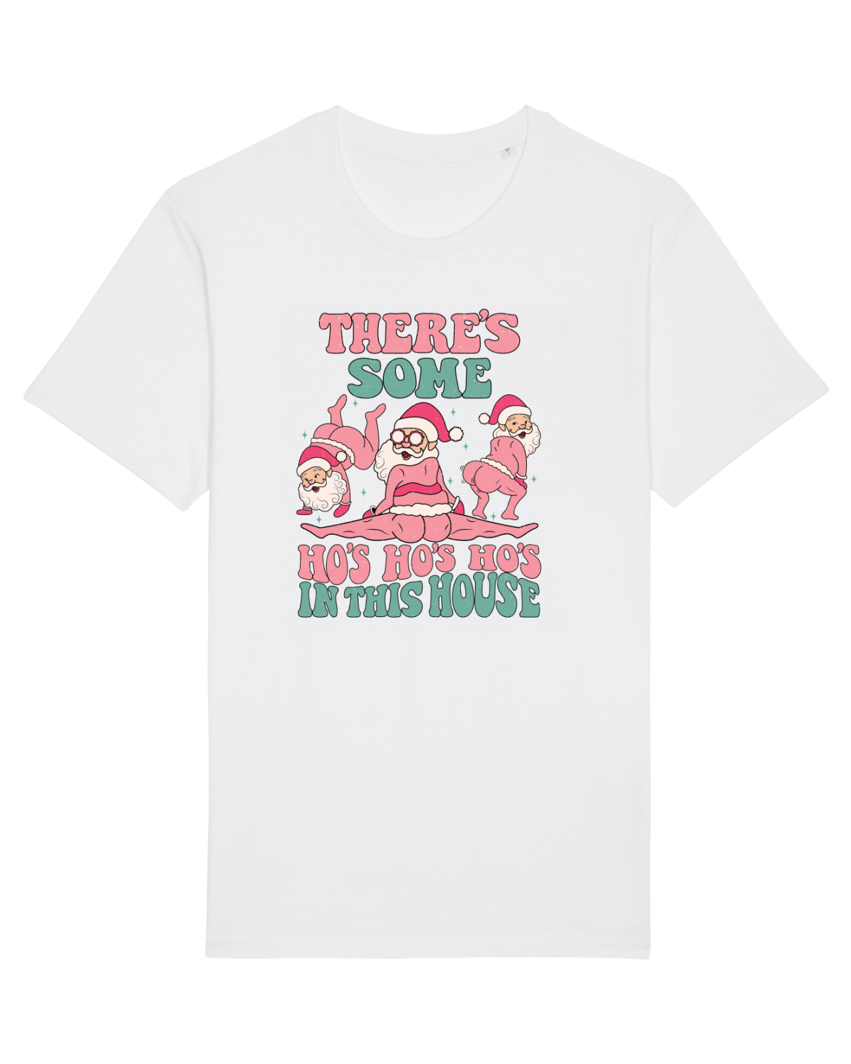 Tricou mânecă scurtă Unisex Rocker White