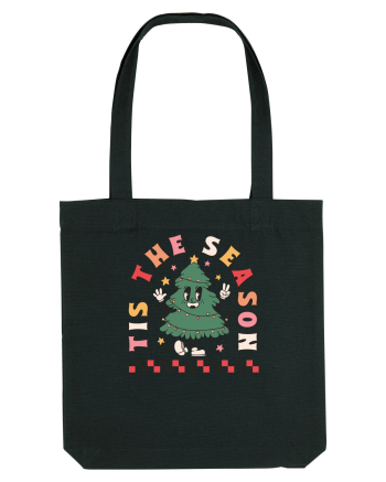 retro de Craciun - Tis the season Black
