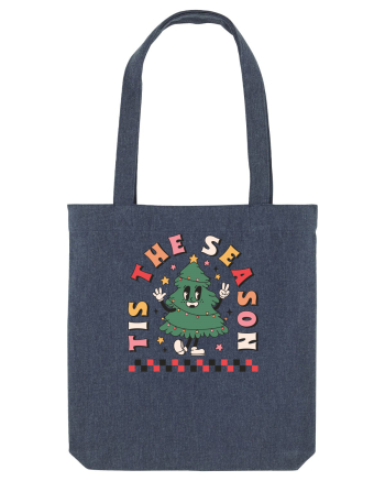 retro de Craciun - Tis the season Midnight Blue