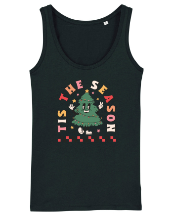 retro de Craciun - Tis the season Black