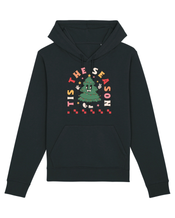retro de Craciun - Tis the season Black