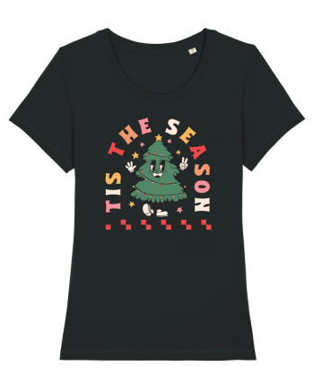 retro de Craciun - Tis the season Black