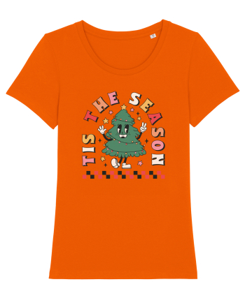 retro de Craciun - Tis the season Bright Orange