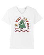 retro de Craciun - Tis the season Tricou mânecă scurtă guler V Bărbat Presenter