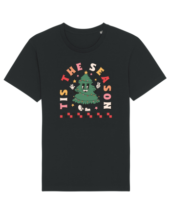 retro de Craciun - Tis the season Black