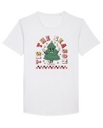 retro de Craciun - Tis the season Tricou mânecă scurtă guler larg Bărbat Skater