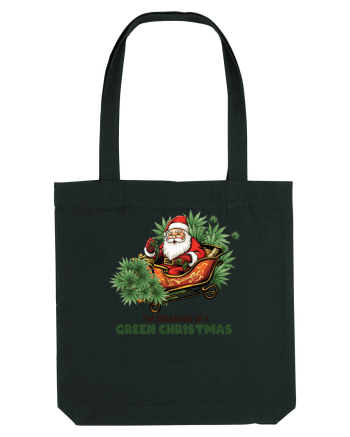 amuzant de Craciun - Dreaming of a green Christmas Black