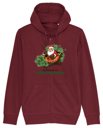 amuzant de Craciun - Dreaming of a green Christmas Burgundy