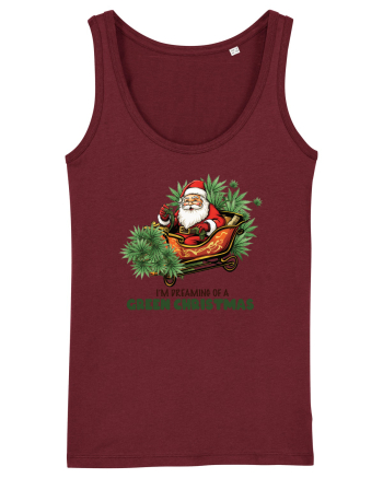 amuzant de Craciun - Dreaming of a green Christmas Burgundy