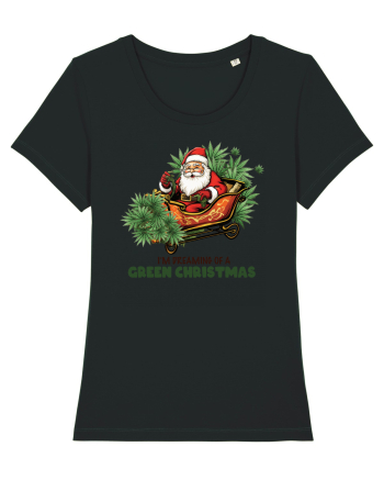 amuzant de Craciun - Dreaming of a green Christmas Black
