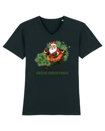amuzant de Craciun - Dreaming of a green Christmas Black