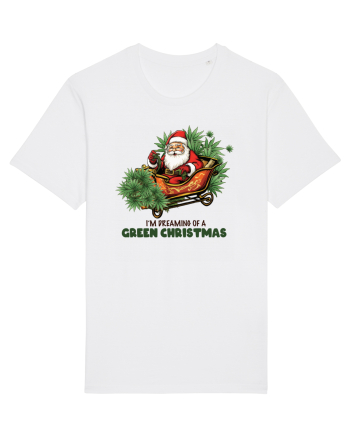 amuzant de Craciun - Dreaming of a green Christmas White