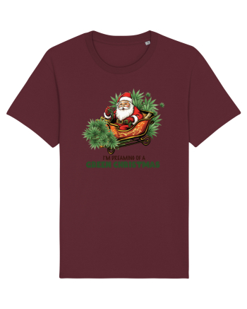 amuzant de Craciun - Dreaming of a green Christmas Burgundy