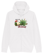 amuzant de Craciun - Have a lit christmas Hanorac cu fermoar Unisex Connector