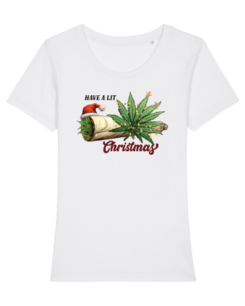 amuzant de Craciun - Have a lit christmas White