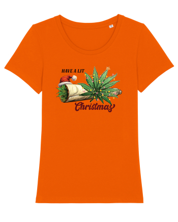 amuzant de Craciun - Have a lit christmas Bright Orange