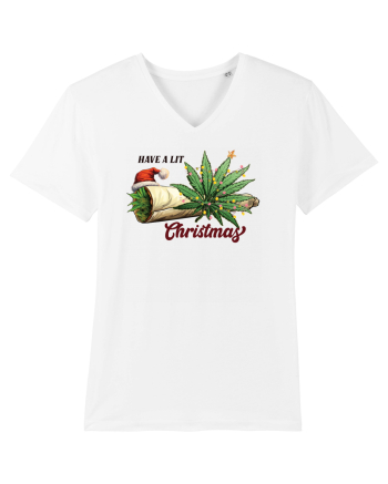 amuzant de Craciun - Have a lit christmas White
