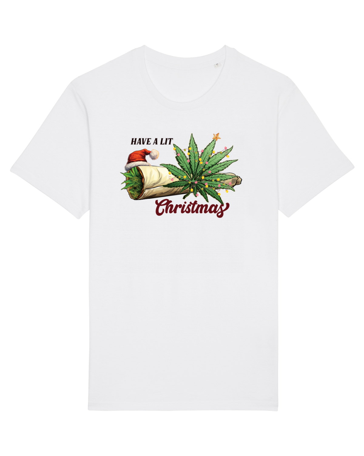 Tricou mânecă scurtă Unisex Rocker White