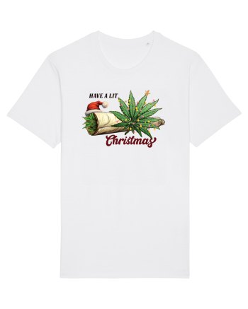 amuzant de Craciun - Have a lit christmas White