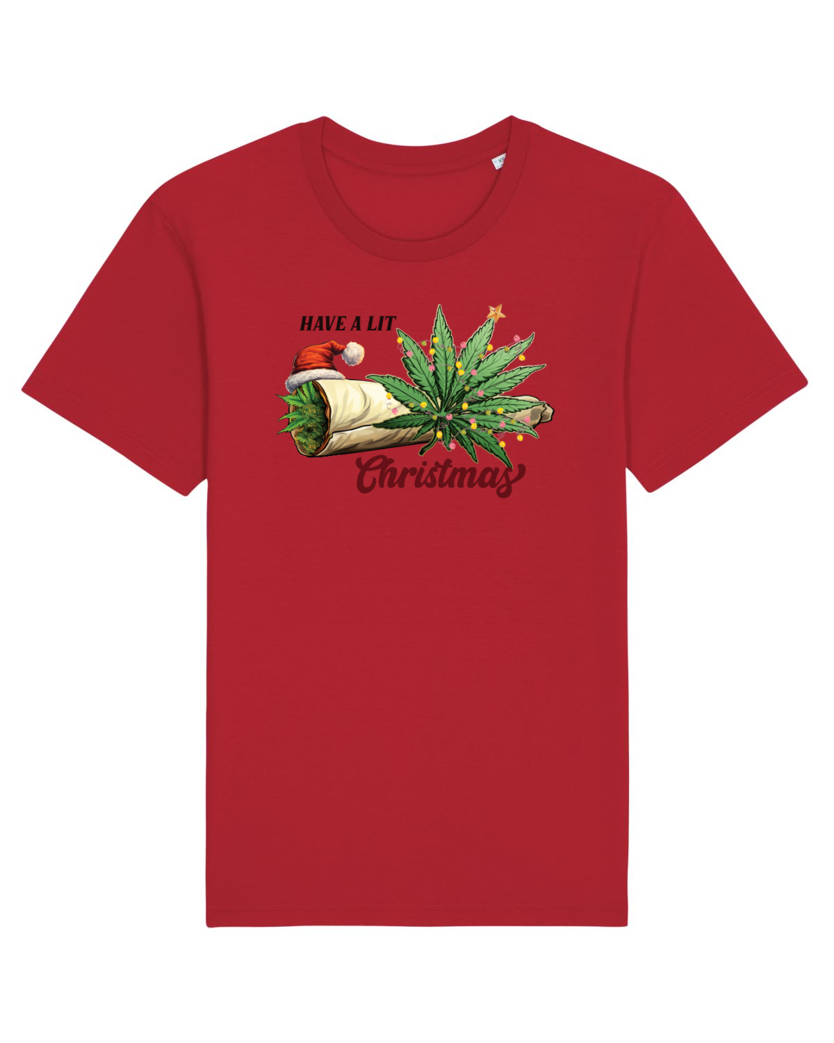 Tricou mânecă scurtă Unisex Rocker Red