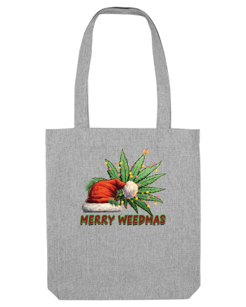 amuzant de Craciun - Merry weedmas Heather Grey