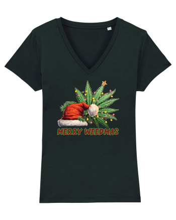 amuzant de Craciun - Merry weedmas Black