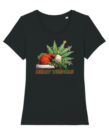 amuzant de Craciun - Merry weedmas Black