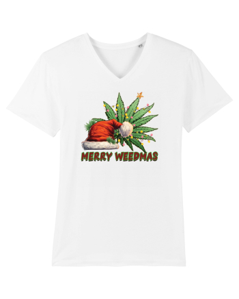 amuzant de Craciun - Merry weedmas White