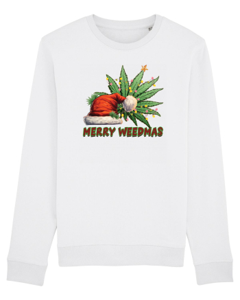 amuzant de Craciun - Merry weedmas White