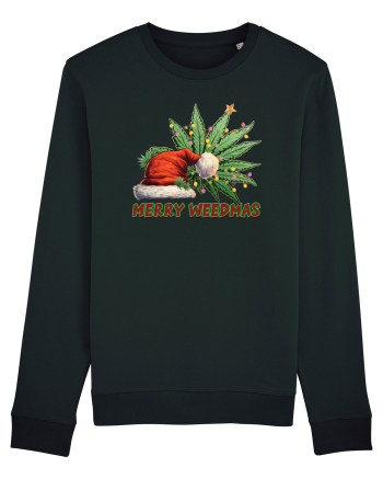 amuzant de Craciun - Merry weedmas Black