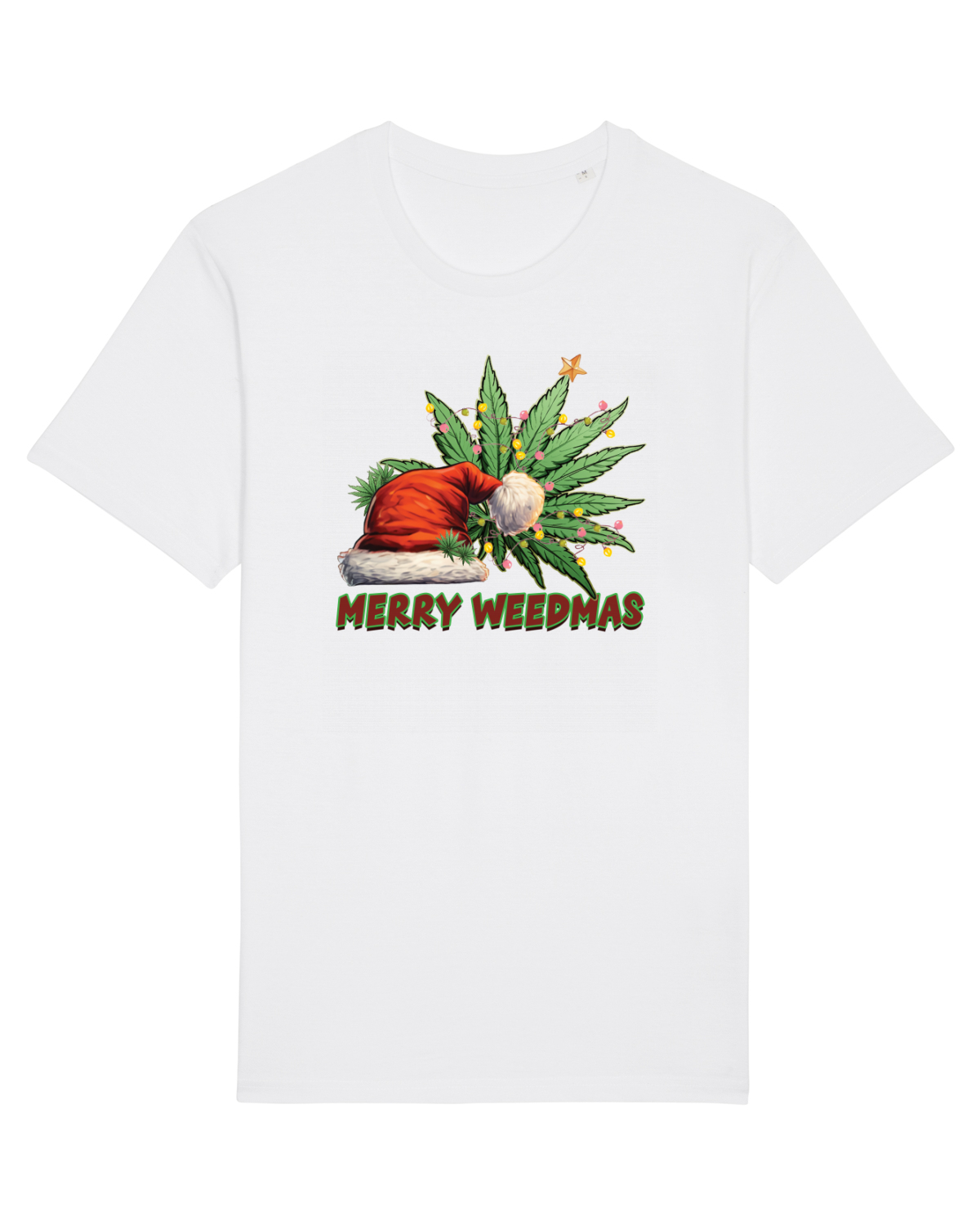 Tricou mânecă scurtă Unisex Rocker White