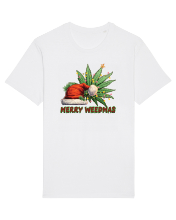 amuzant de Craciun - Merry weedmas White