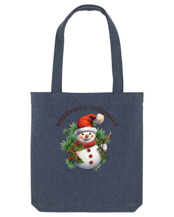 amuzant de Craciun - Merryuana Christmas Midnight Blue