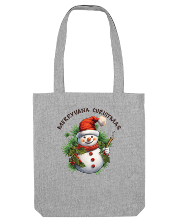 amuzant de Craciun - Merryuana Christmas Heather Grey