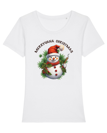 amuzant de Craciun - Merryuana Christmas White