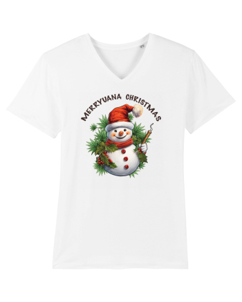 amuzant de Craciun - Merryuana Christmas White
