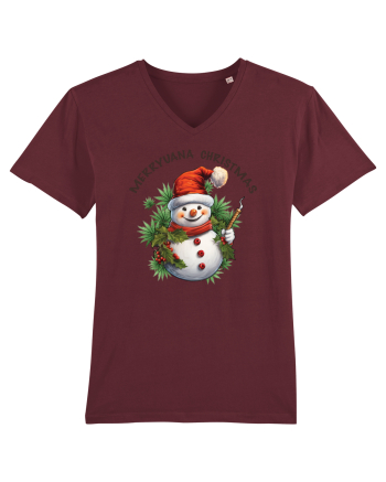 amuzant de Craciun - Merryuana Christmas Burgundy