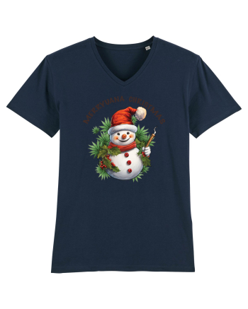 amuzant de Craciun - Merryuana Christmas French Navy