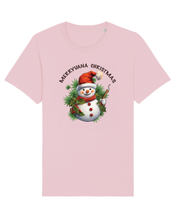 amuzant de Craciun - Merryuana Christmas Cotton Pink