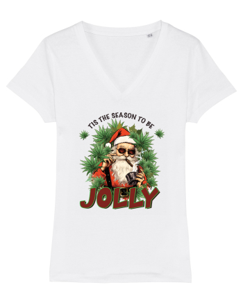 amuzant de Craciun - Tis the season to be jolly White