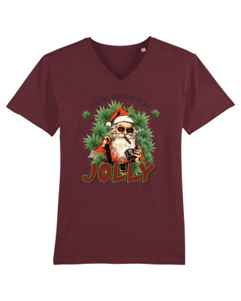 amuzant de Craciun - Tis the season to be jolly Burgundy
