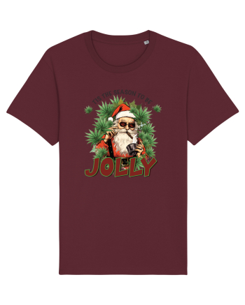 amuzant de Craciun - Tis the season to be jolly Burgundy