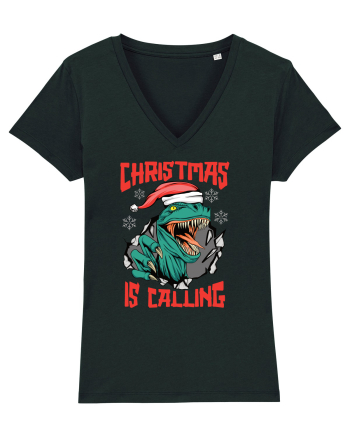 cu dinozauri de Craciun - Christmas is calling Black
